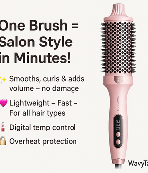 Smart Thermal Hair Brush – Salon-Style Results in Minutes